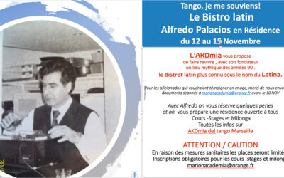 Résidence avec Alfredo Palacios