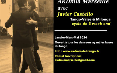 Stages avec Javier Castello