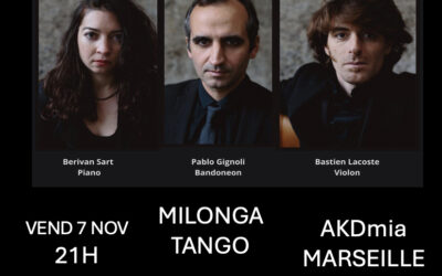 Te cuento la Milonga avec Gignoli Tango trio